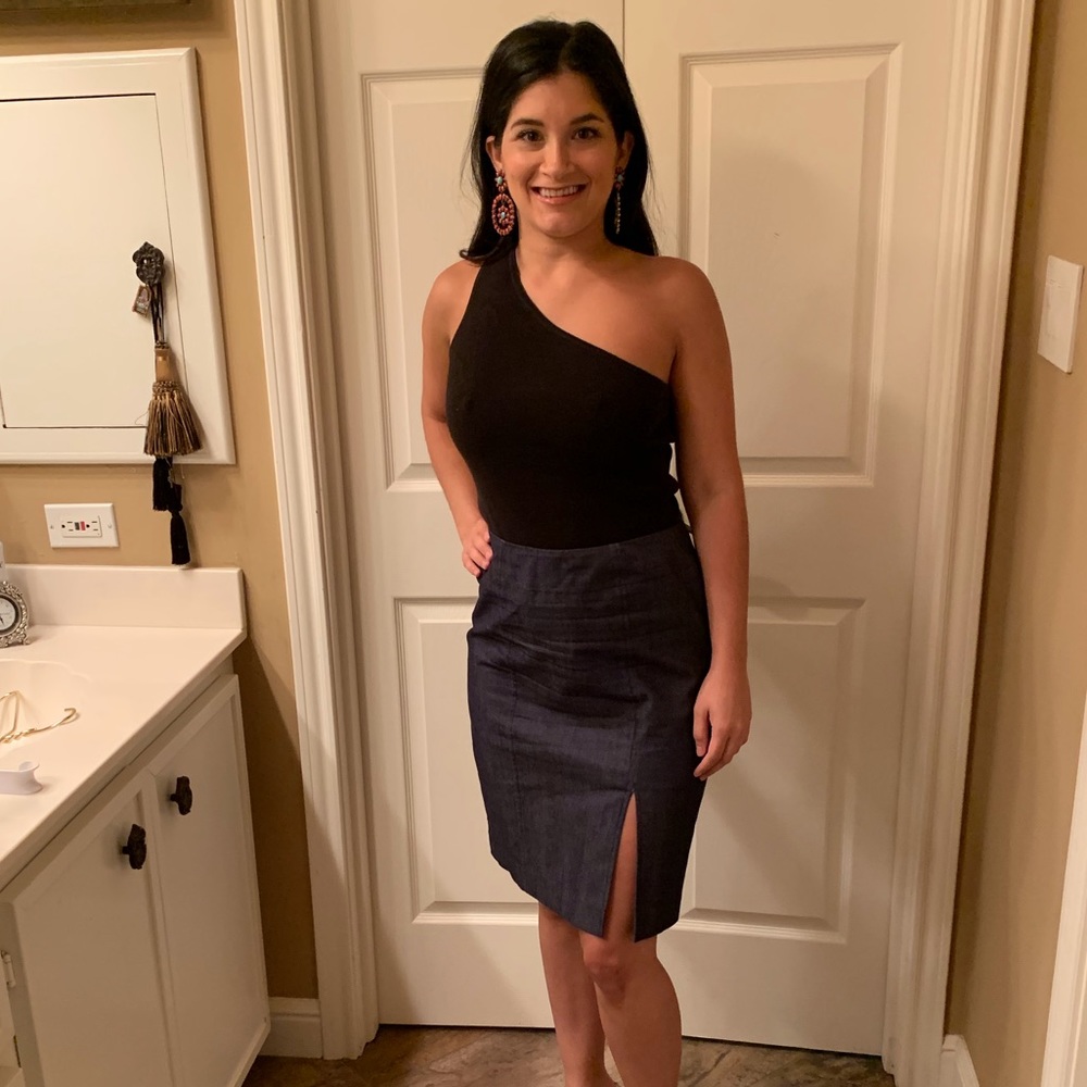 Nine West Denim Skirt